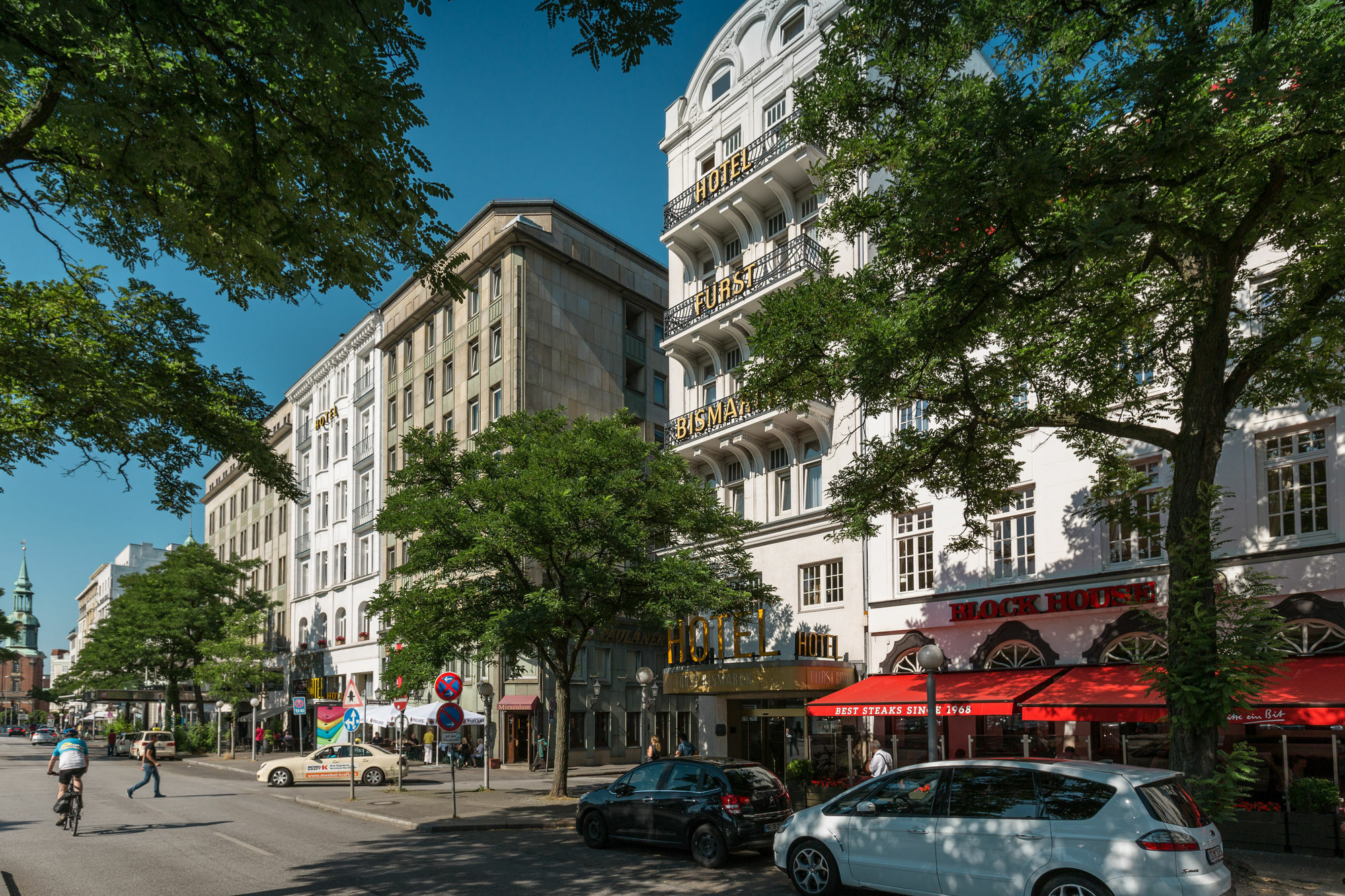 Hotel Fuerst Bismarck Hamburg Exterior photo